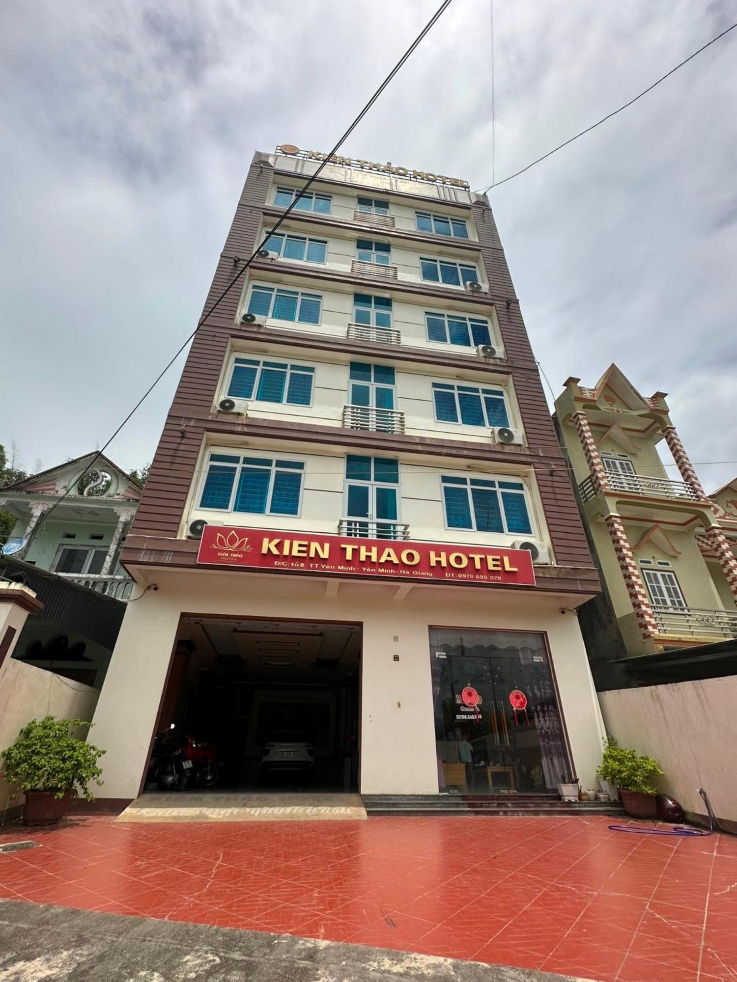 Kien Thao Hotel Yen Minh Exterior foto